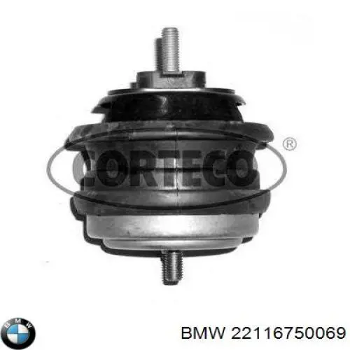 Купити 22116750069 BMW Подушка (опора) двигуна, ліва
