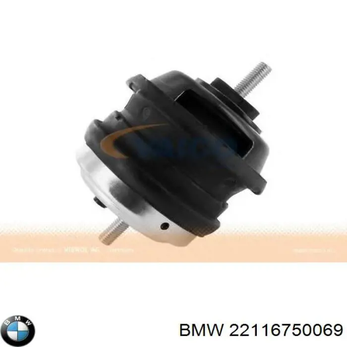 Подушка (опора) двигуна, ліва 22116750069 BMW