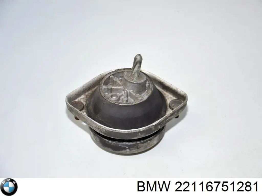 Подушка (опора) двигуна, ліва BMW 22116751281