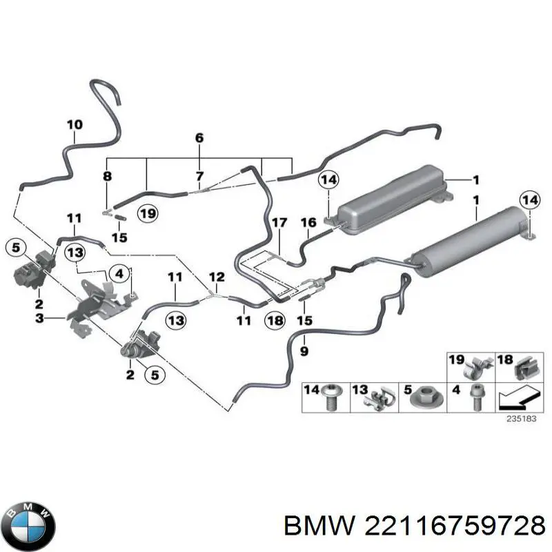 22116759728 BMW 