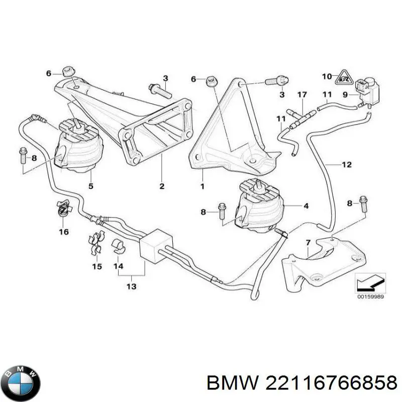 BMW 22116766858 ціна, від 82.33 USD