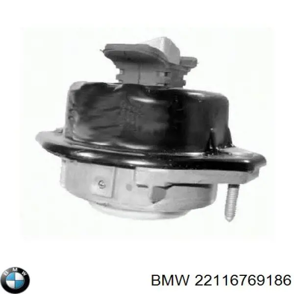 22116769186 BMW подушка (опора двигуна, права)