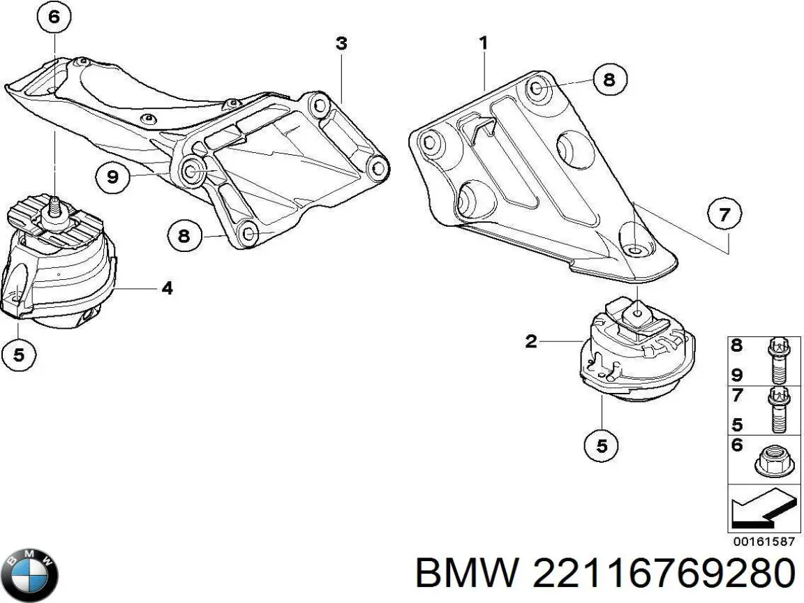 22116769280 BMW 