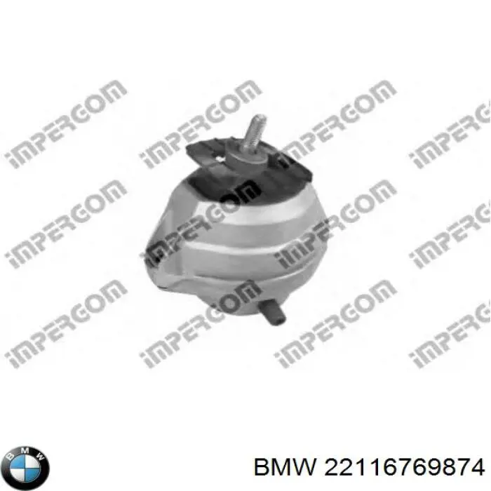 Права подушка двигуна BMW 22116769874 ціна, від 162.20 USD