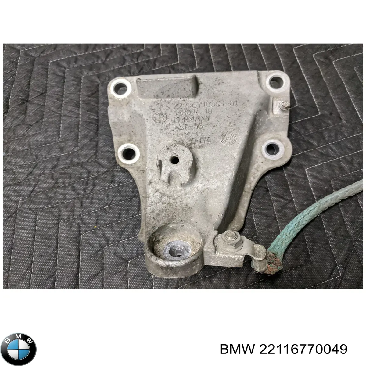 22116770049 BMW Кронштейн подушки (опори) двигуна, лівої