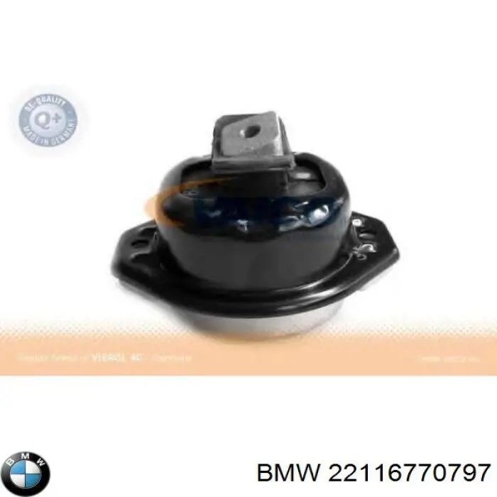 22116770797 BMW подушка (опора двигуна, ліва)