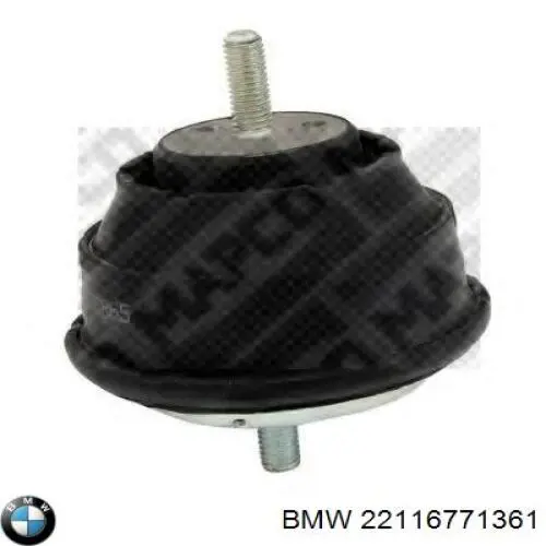 Подушка (опора) двигуна ліва/права 22116771361 BMW