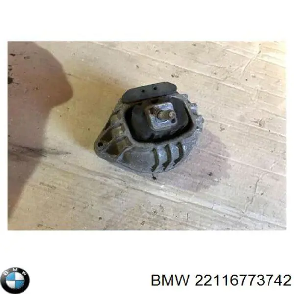 Подушка (опора) двигуна лів./прав. BMW 22116773742 ціна, від 47.09 USD