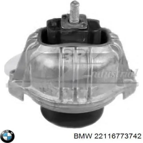 Подушка (опора) двигуна ліва/права 22116773742 BMW