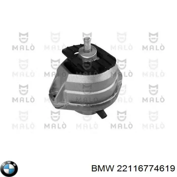 Подушка (опора) двигуна, ліва BMW 22116774619