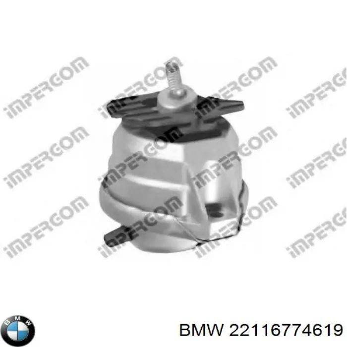 22116774619 BMW Ліва опора двигуна