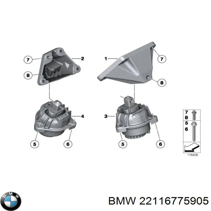  22116775905 BMW