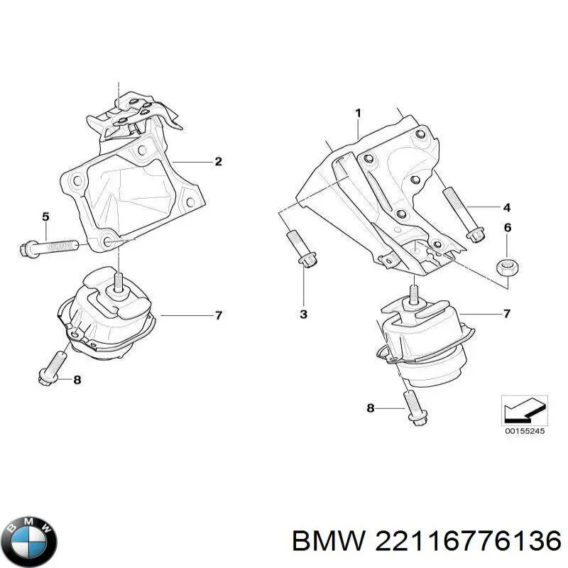  BMW 22116776136 ціна, від 35.84 USD