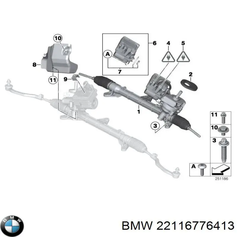  BMW 22116776413 ціна, від 29.59 USD