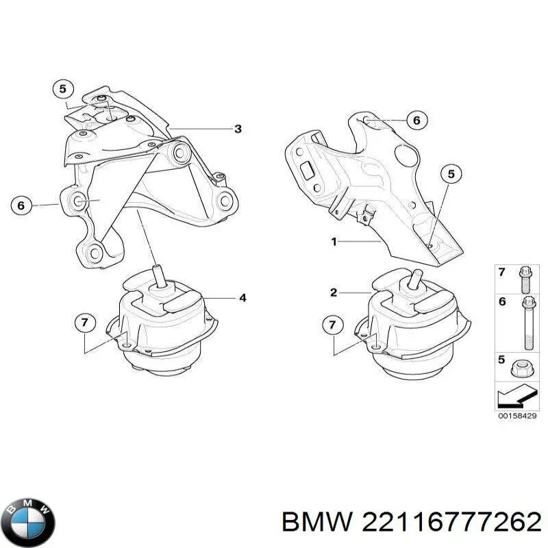  BMW 22116777262 ціна, від 25.34 USD