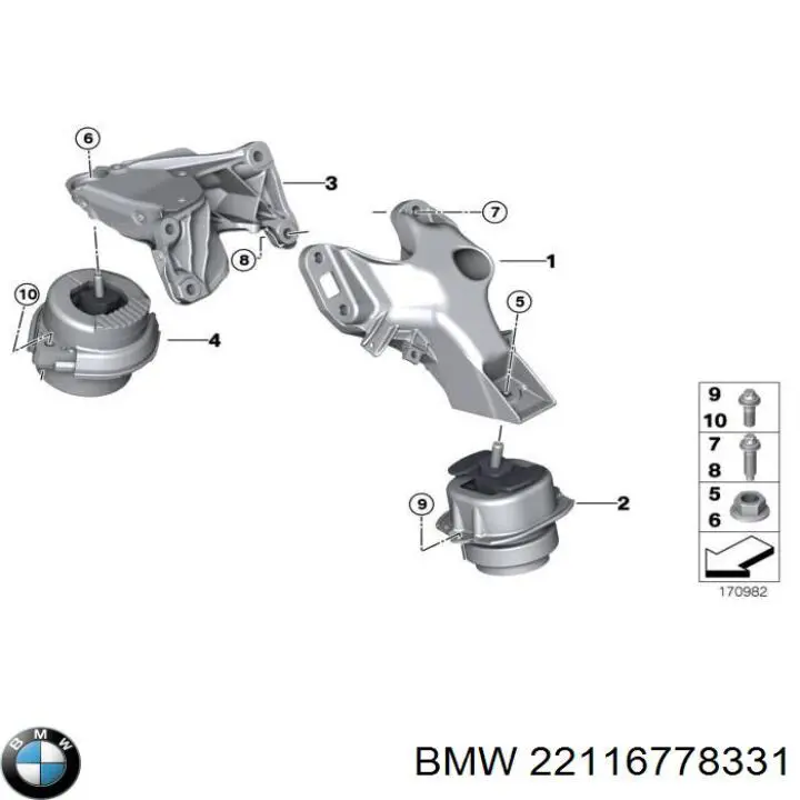  22116778331 BMW