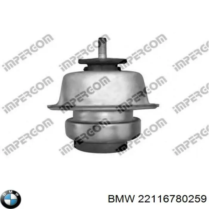 22116780259 BMW Подушка (опора) двигуна ліва/права