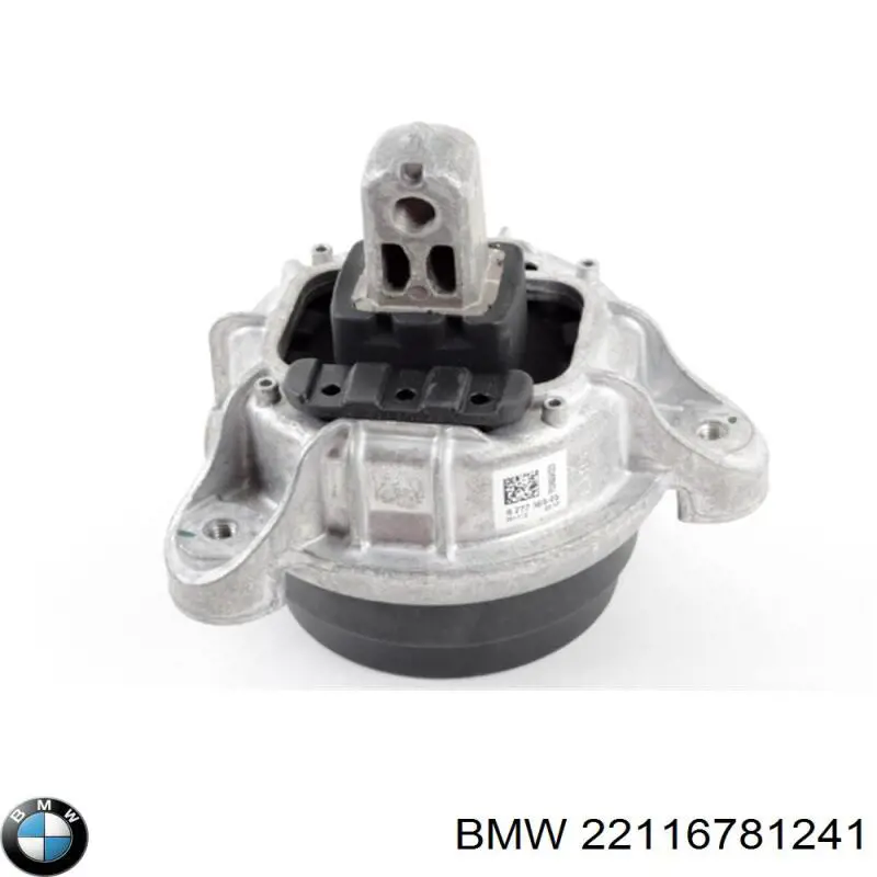 22116781241 BMW Кронштейн подушки (опори) двигуна, лівої