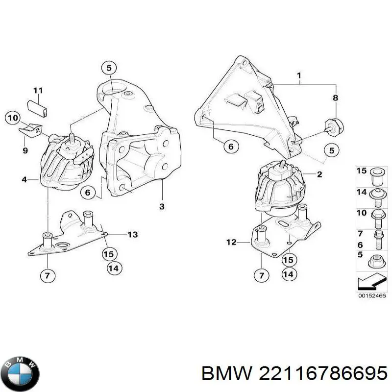  22116786695 BMW