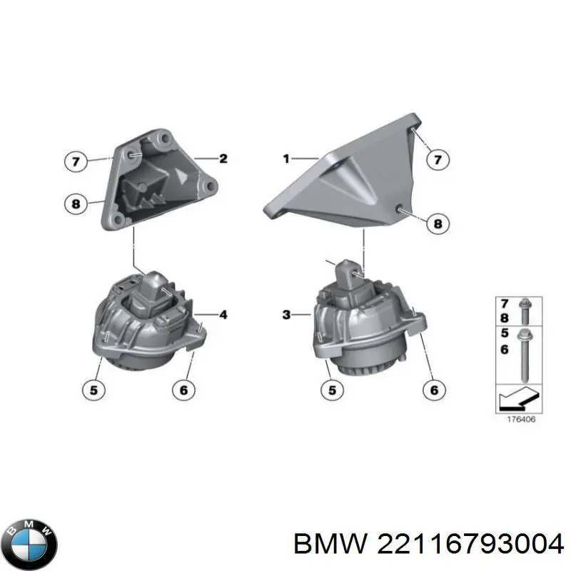  22116793004 BMW