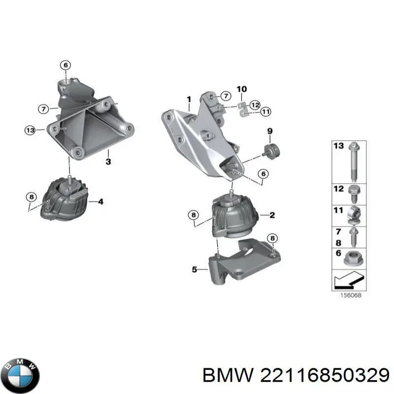22116850329 BMW 