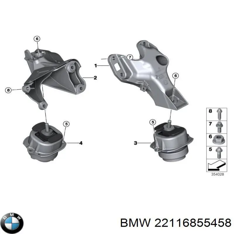  22116855458 BMW