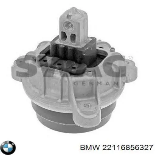 Подушка (опора) двигуна, ліва 22116856327 BMW