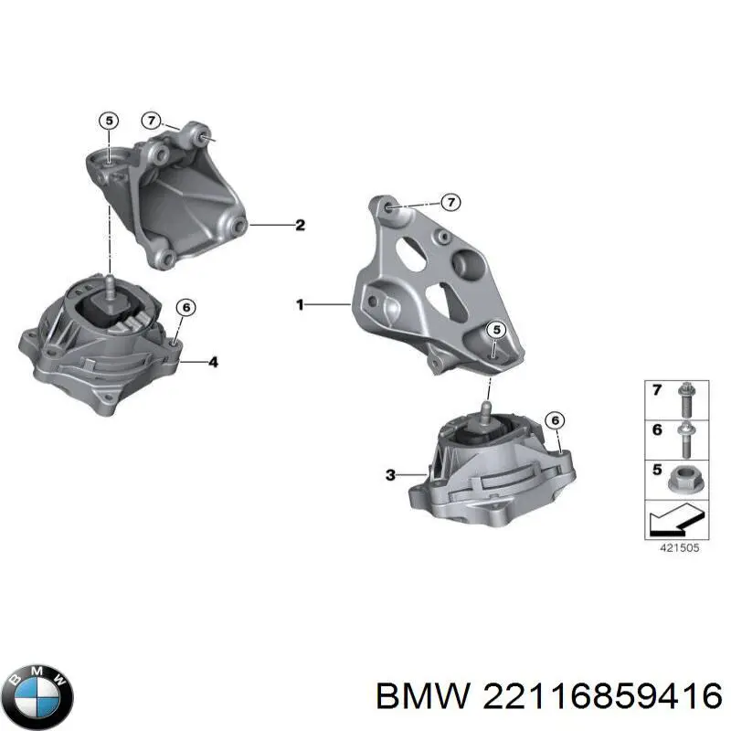  22116859416 BMW