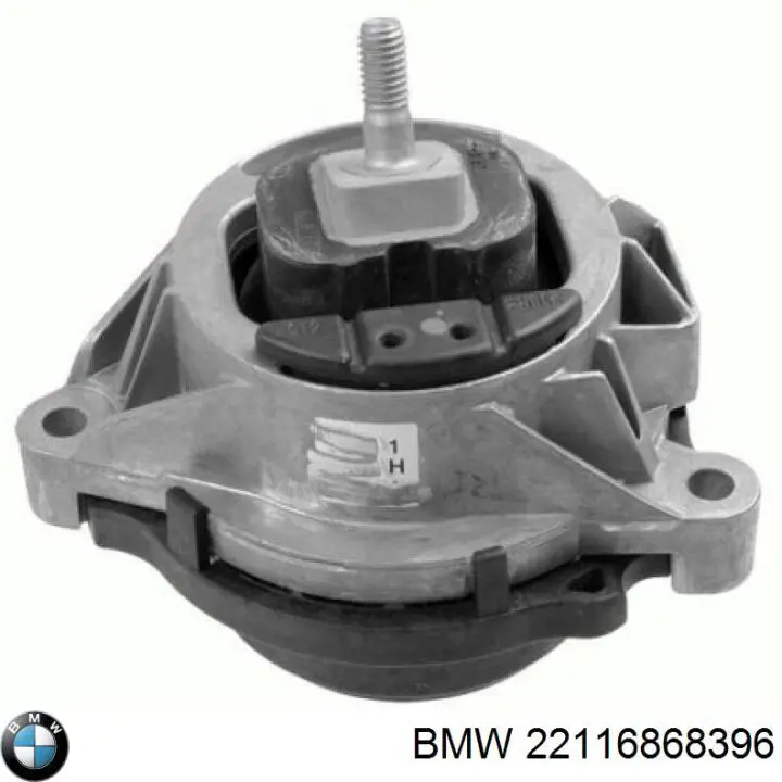 22116868396 BMW Права подушка мотора