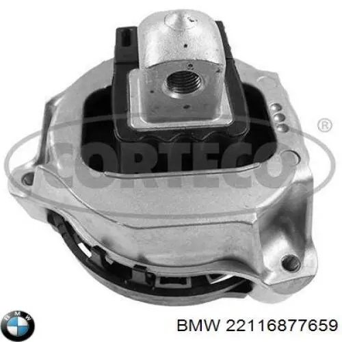 Купити 22116877659 BMW Подушка (опора) двигуна, ліва