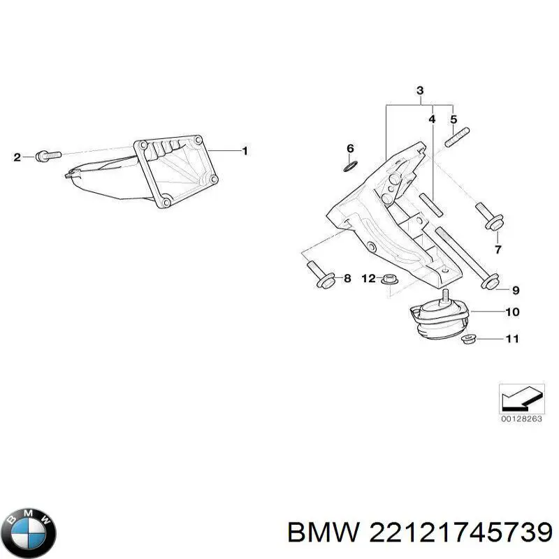 Купити 22121745739 BMW 