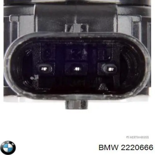 Купити 2220666 BMW Датчик сигналізації парковки (парктроник), передній / задній,