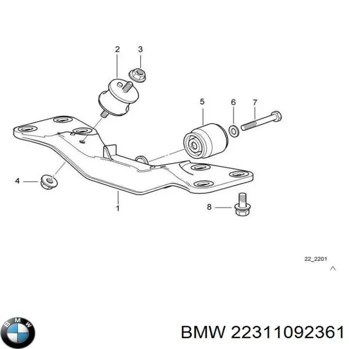 22311092361 BMW 