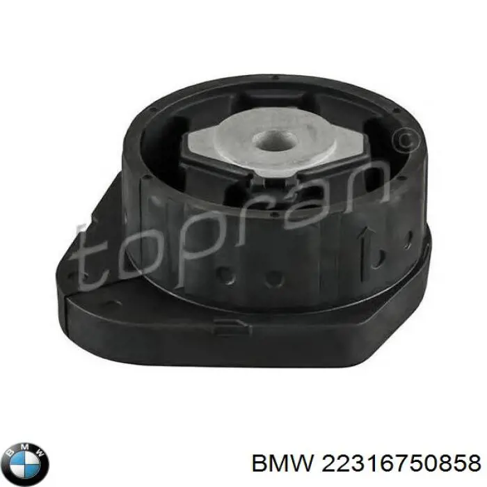 Подушка трансмісії (опора коробки передач) BMW 22316750858 ціна, від 26.41 USD