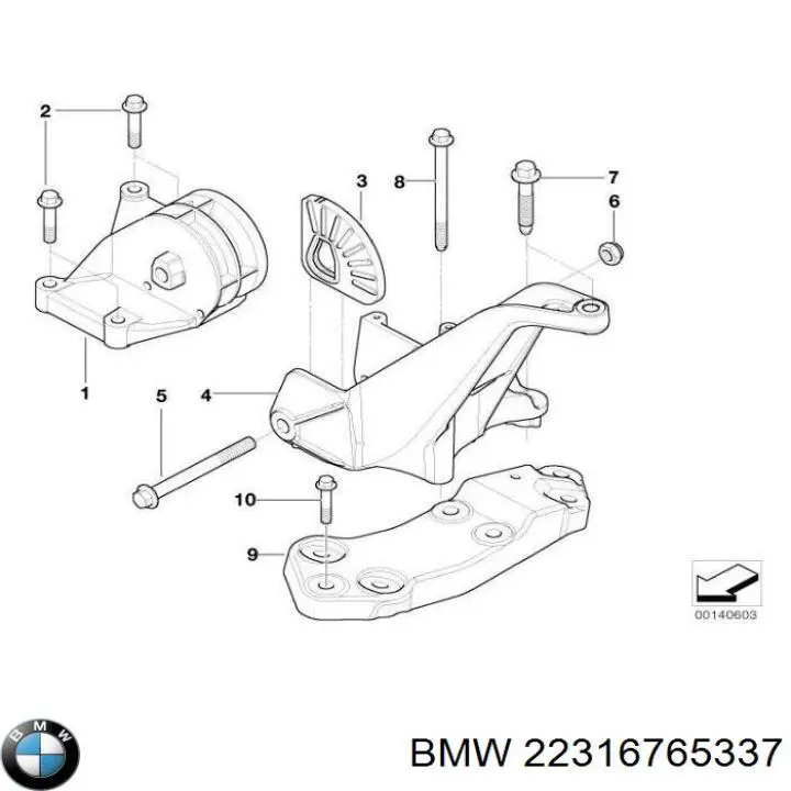 22316765337 BMW 