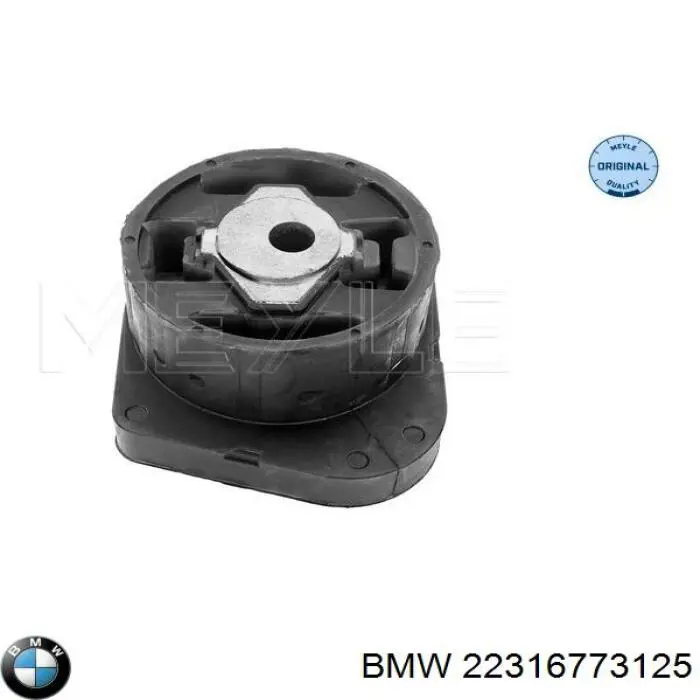 Подушка трансмісії (опора коробки передач) BMW 22316773125 ціна, від 28.54 USD