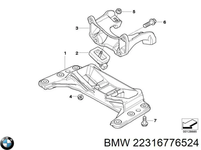 22316776524 BMW 