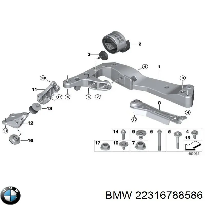  22316788586 BMW