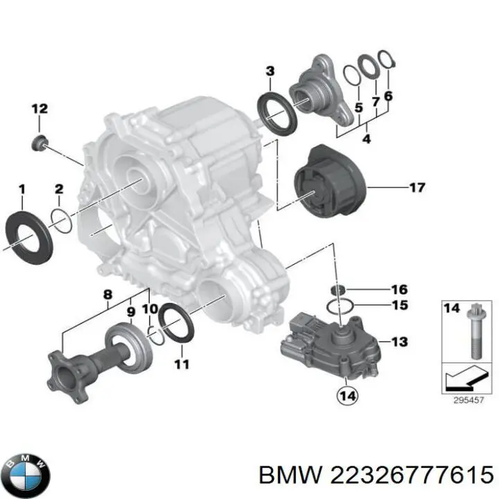 Купити 22326777615 BMW Кріплення кпп
