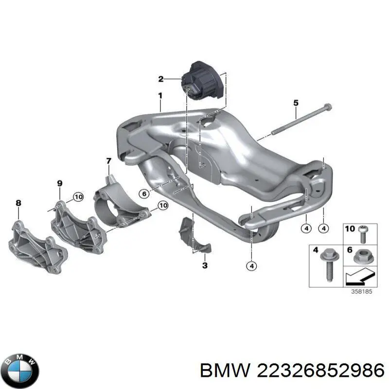  BMW 22316874818 ціна, від 25.97 USD