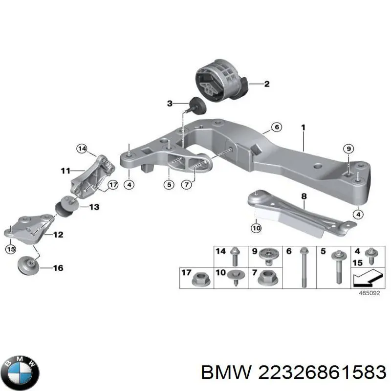  22326861583 BMW