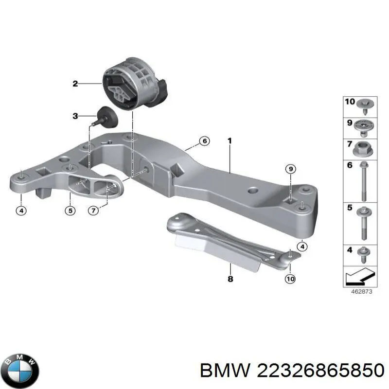  BMW 22326865850 ціна, від 4.50 USD
