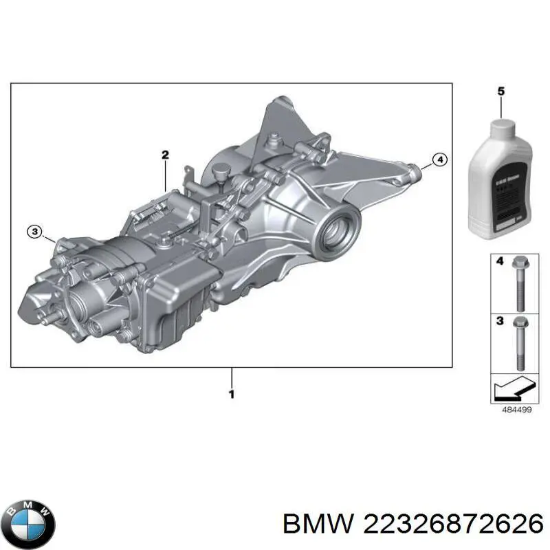 Купити 22326872626 BMW 