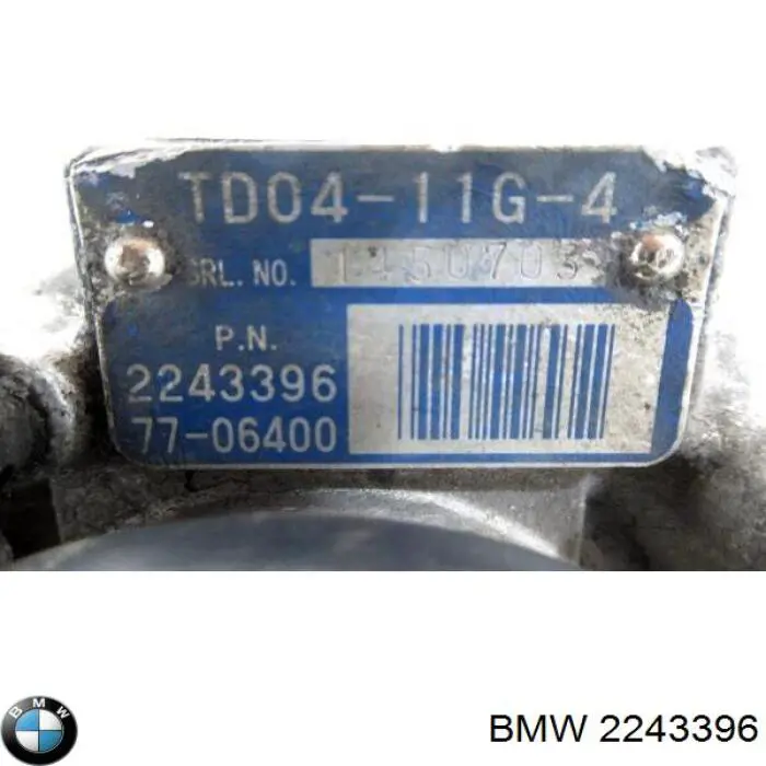 11652244113 BMW Турбонаддув