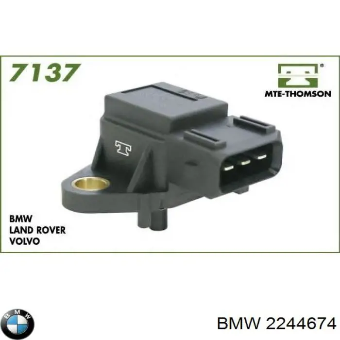 MAP сенсор BMW 2244674 ціна, від 18.73 USD