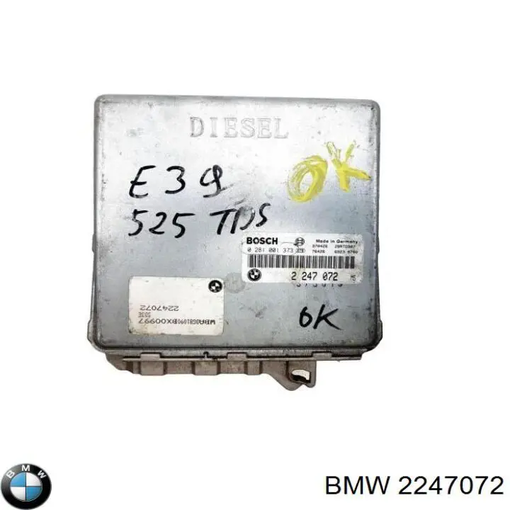 2246763 BMW Блок електронного управління
