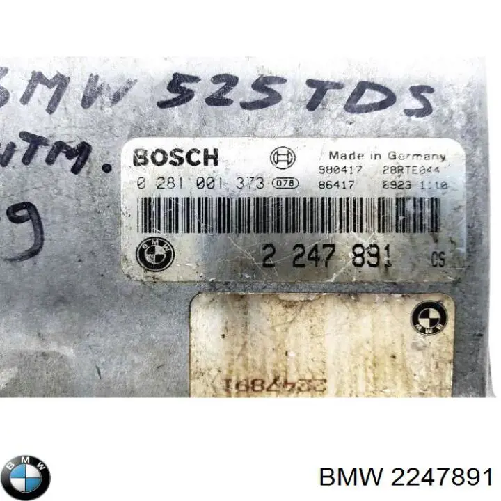 2247891 BMW Блок електронного управління