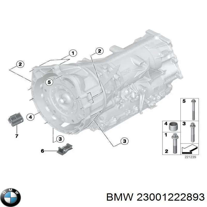  BMW 23001222893 ціна, від 7.78 USD