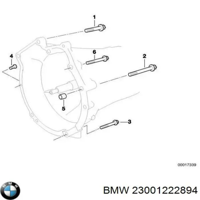  BMW 23001222894 ціна, від 2.21 USD