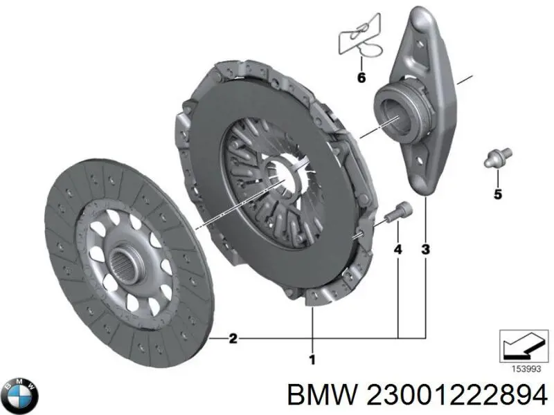 Купити 23001222894 BMW 
